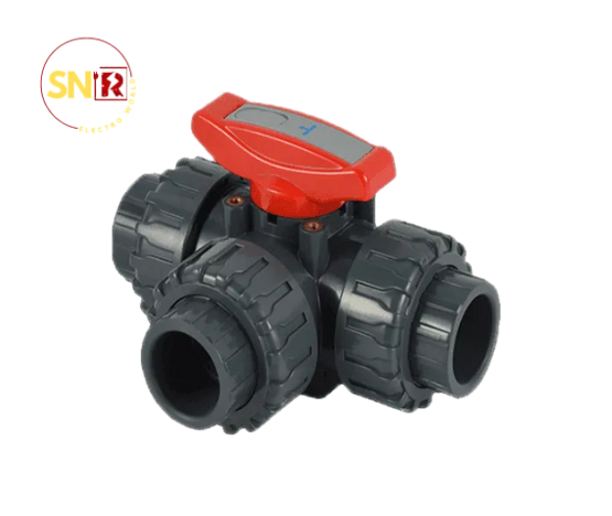 PVC-Three-way-ball-valve